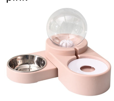 Ball type automatic water refill bowl