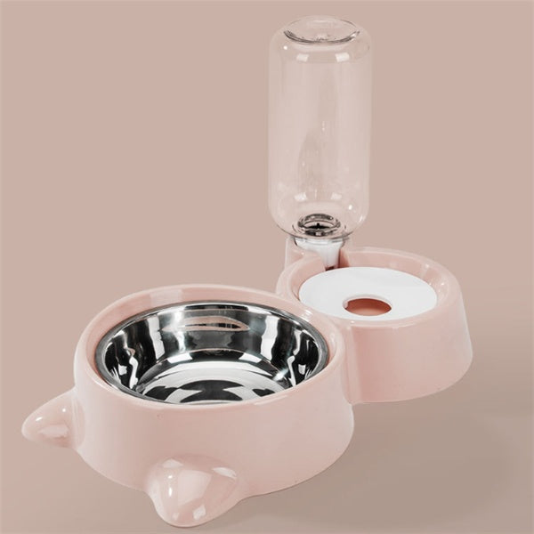 Ball type automatic water refill bowl