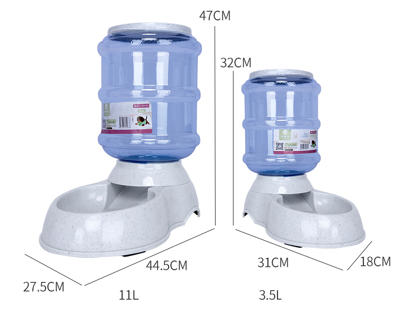 Pet Auto Feeder Water Bowl - Large Capacity for Cats and Dogs
