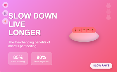 The Hidden Dangers of Fast Eating: Why Your Pet Needs to Slow Down at Mealtime