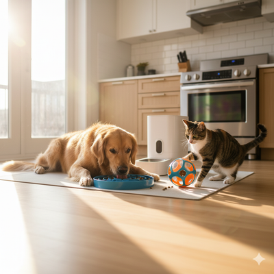🍽️ The Science Behind Slow Feeding: Why Your Pet's Eating Speed Matters More Than You Think