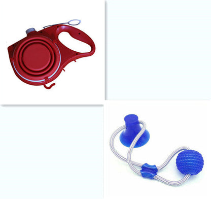 Slow Paws 3-in-1 Portable Pet Travel Leash Kit (Water Bottle, Bowl & Leash) null