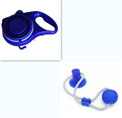 Slow Paws 3-in-1 Portable Pet Travel Leash Kit (Water Bottle, Bowl & Leash) null