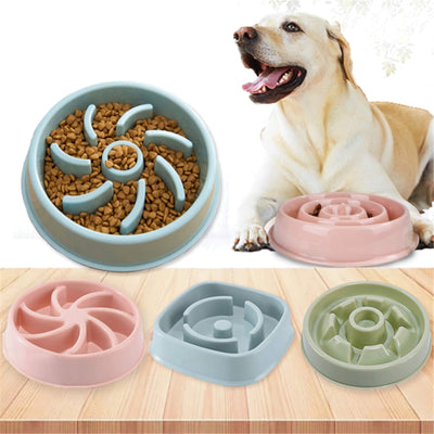 Slow Paws Choke Prevention Maze Pet Food Bowl null
