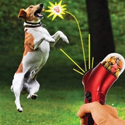 Pet Food Catapult Feeder Toy null