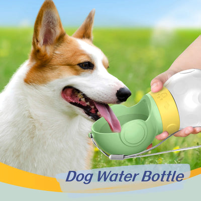 Slow Paws Portable Leak-Proof Pet Travel Water Bottle null
