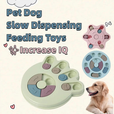 Interactive Dog IQ Training Puzzle Feeder null