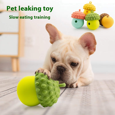Slow Paws Acorn Interactive Treat Dispenser Toy null