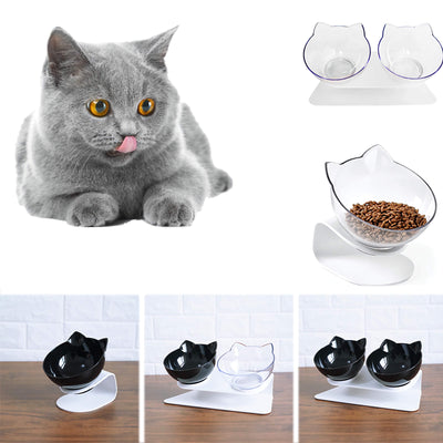 Cat Double Bowl for Cervical Protection null